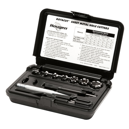 Hougen RotaCut Hole Cutter Kit Fractional 11075
